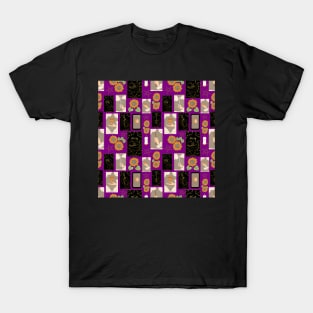 Tarot Card Pattern - Minor Arcana - Suit of Aces T-Shirt